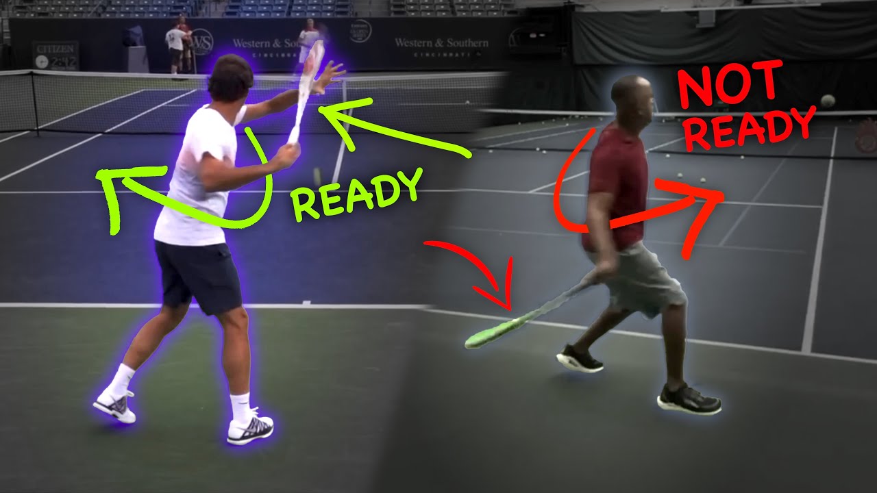 How to fix a LATE Forehand...