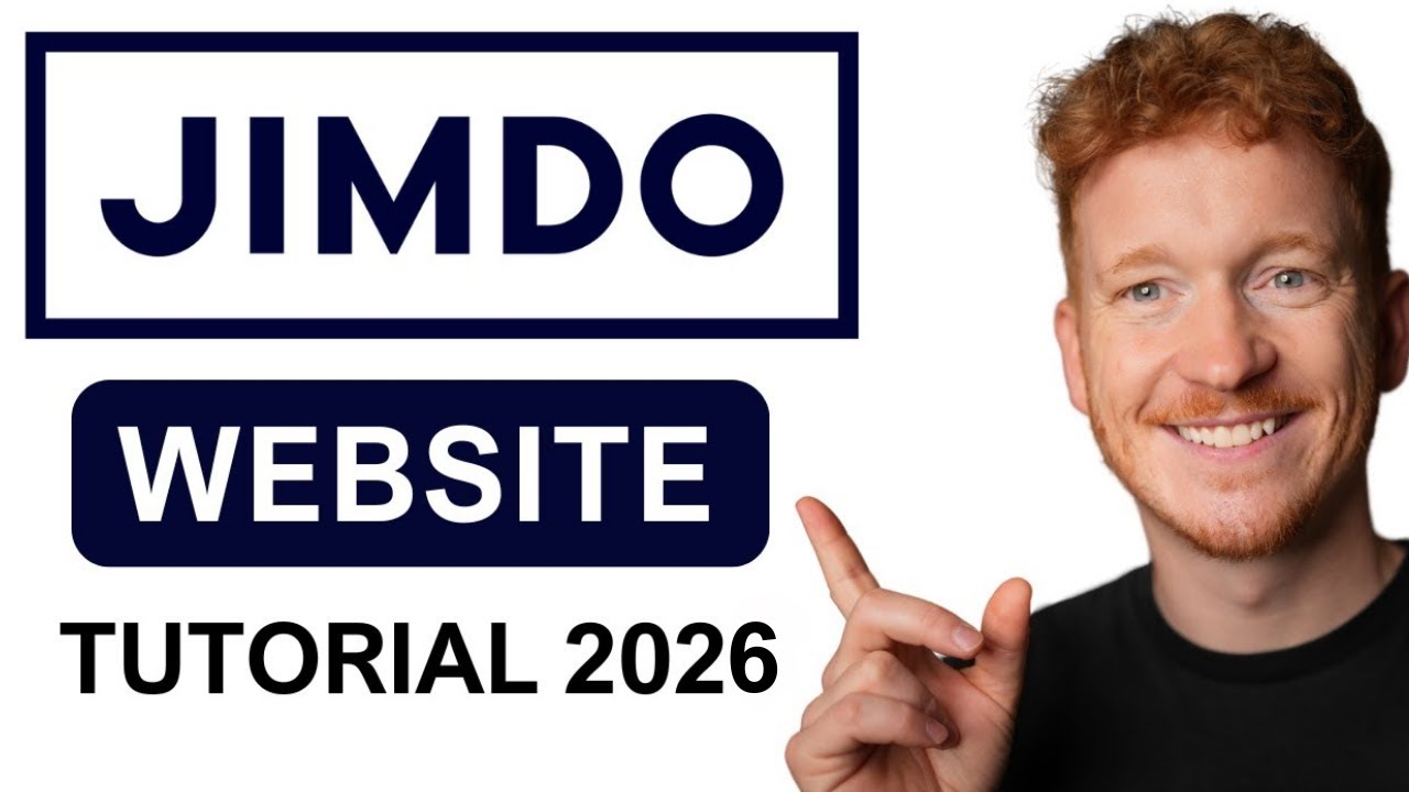 Jimdo Website erstellen - Tutorial 2026 - Alles was du wissen musst ✅