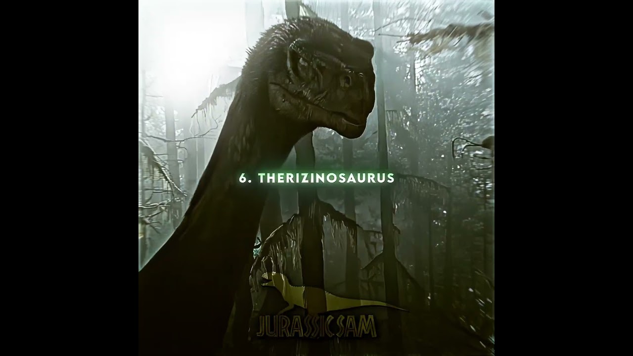 Top 8 strongest dinos in JW | Jurassic Sam #fyp #jurassicworld #jurassicpark #edit