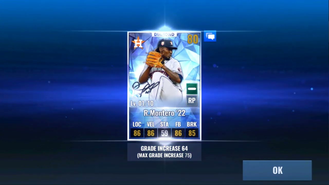 MLB 9 Innings - Astros- Donation Event Oct 2025, Diamond TSS & Club Craft win.