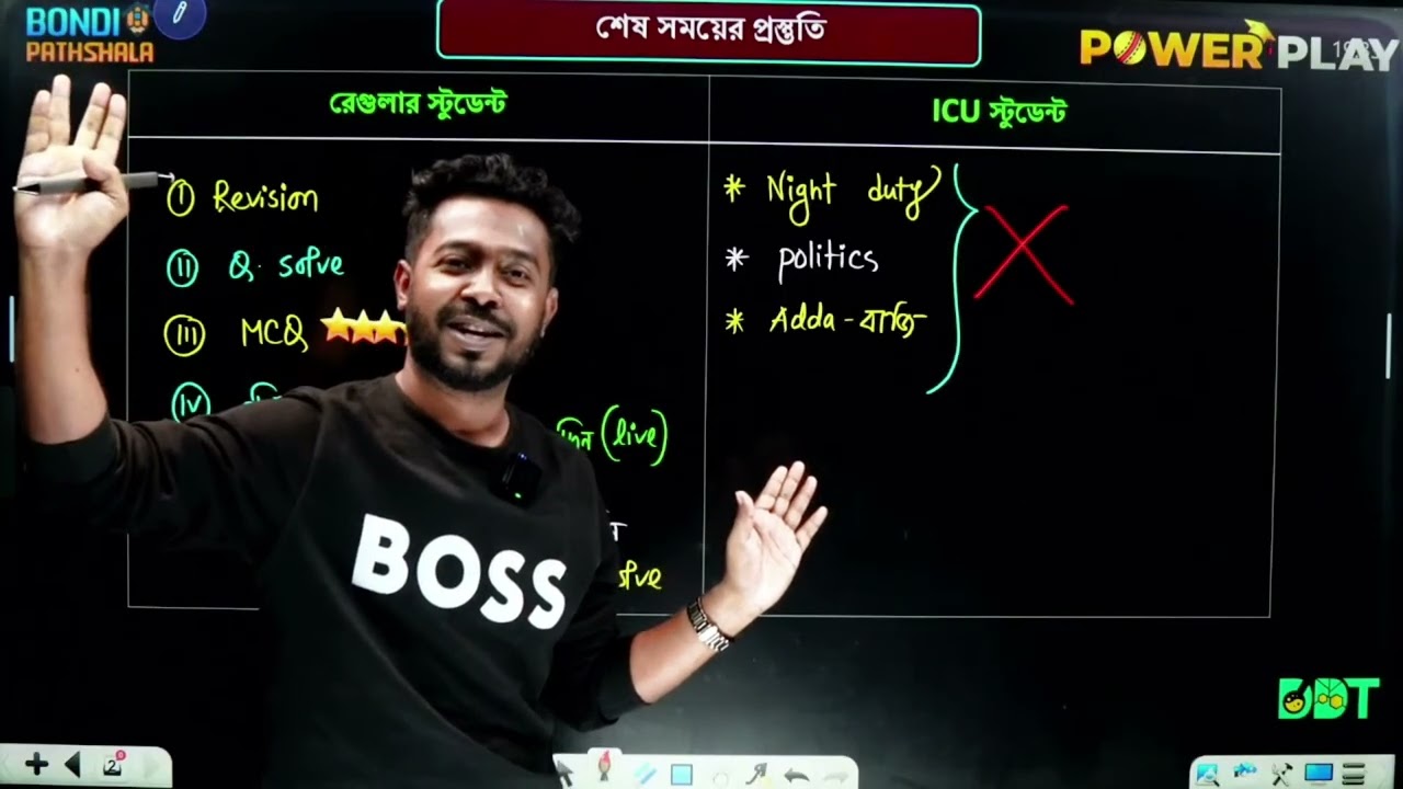 তোমার পড়াশোনার অবস্থা অনুযায়ী শেষ সময়ের প্রস্তুতি কেমন হওয়া উচিৎ  পুরো ভিডিও দেখে সিদ্ধান্ত নাও ✅