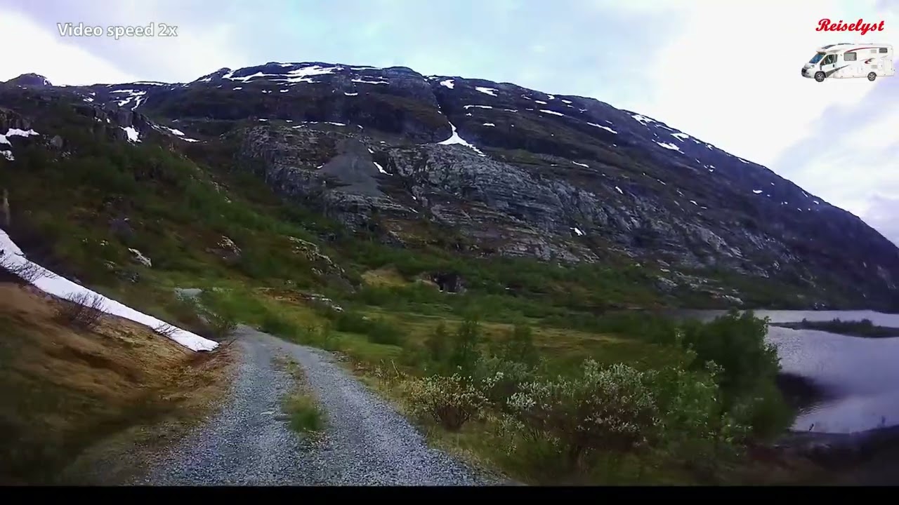 Med bobil til Vestlandet Øvre Årdal-Tyinkrysset