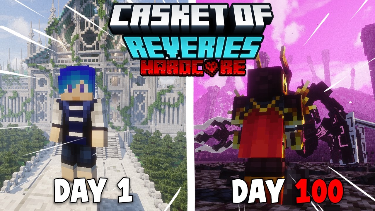 100 Hari Minecraft Hardcore CASKET OF REVERIES