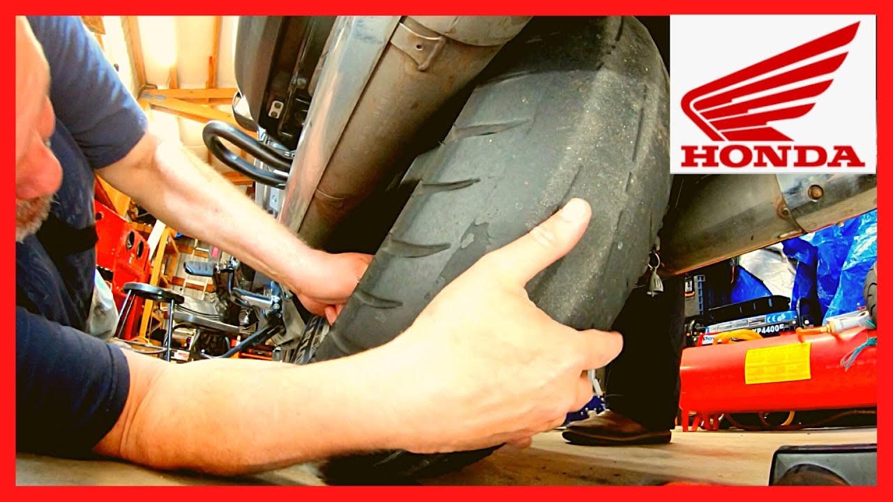 Honda F6B / Goldwing Front and Rear Tire Removal (2013)