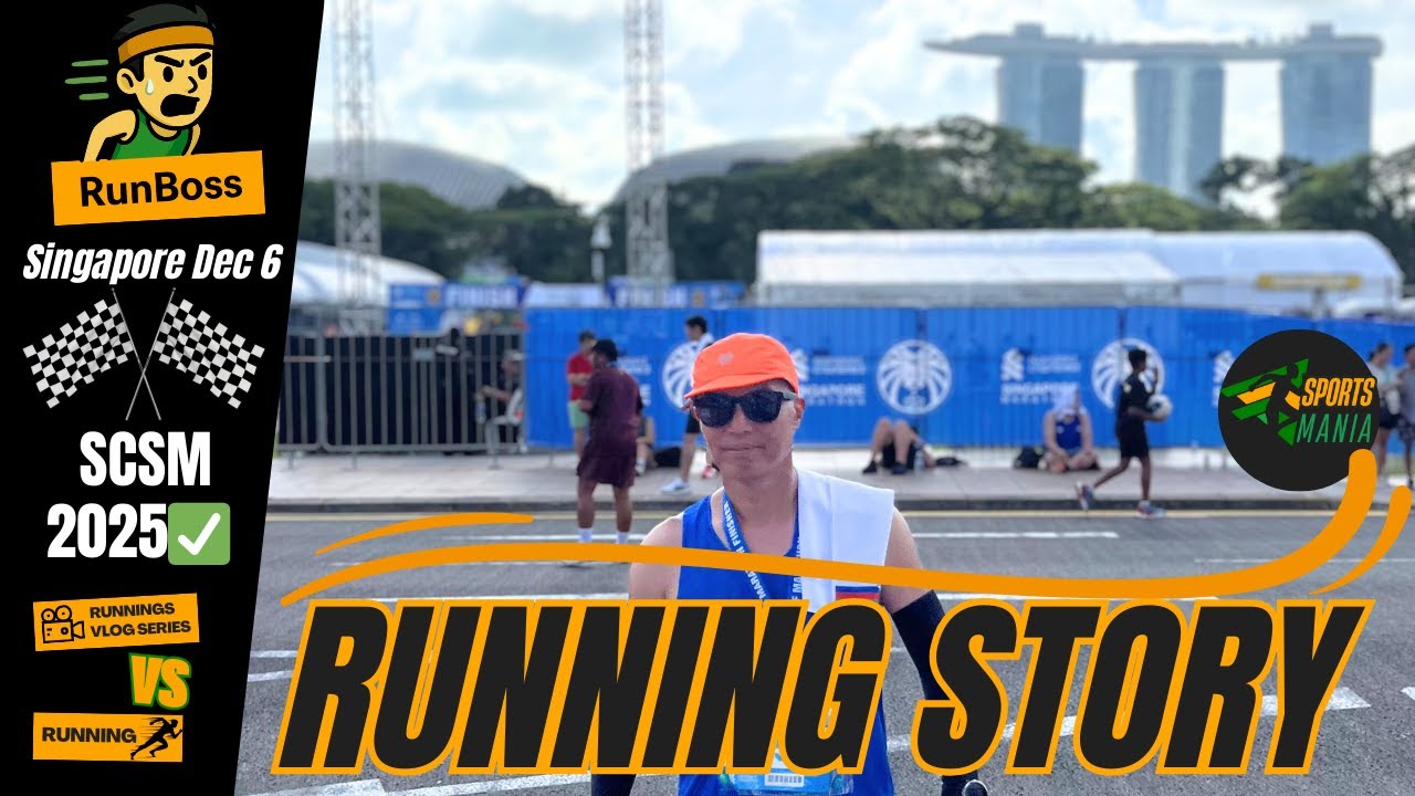 Half Marathon SCSM 2025 Singapura Ala Sports Mania Indonesia #scsm2025