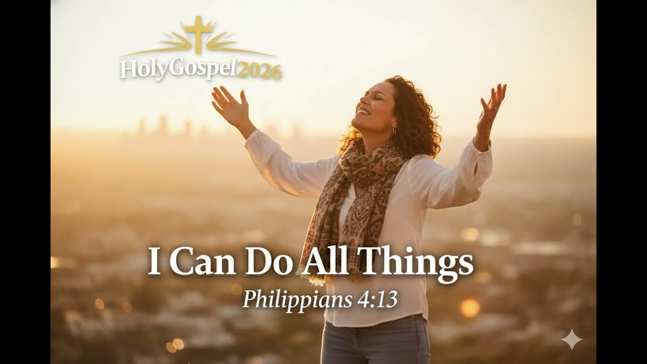 I can all Things - Philippians 4:13 - HolyGospel2026