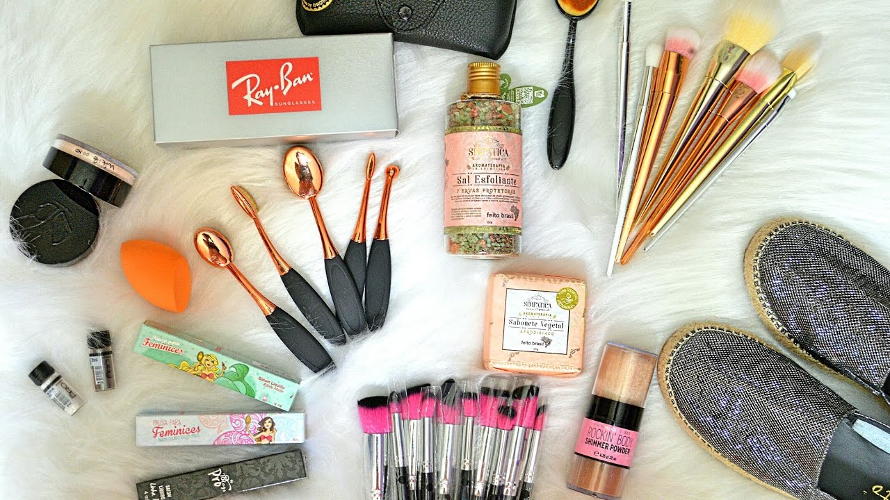 COMPRINHAS ROUPA, MAKE, CABELO e RECEBIDOS