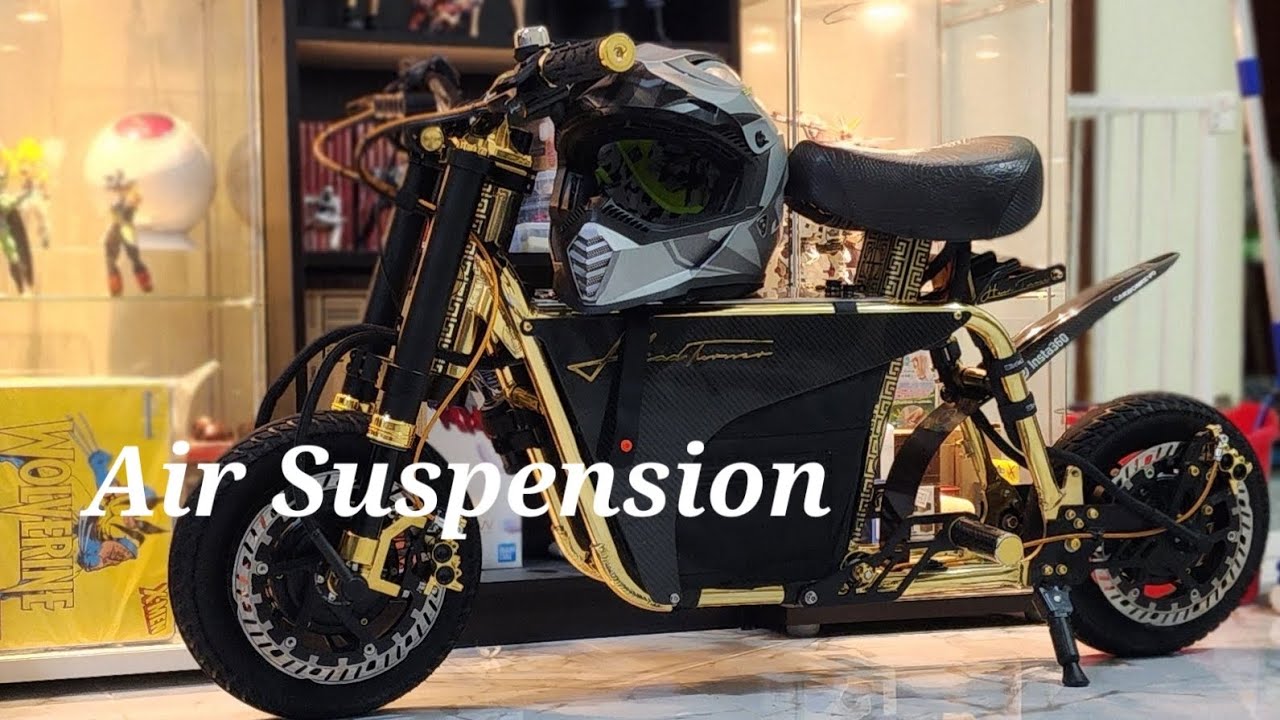 Fiido Q1 custom Dual crown Air Suspension from HT DXB