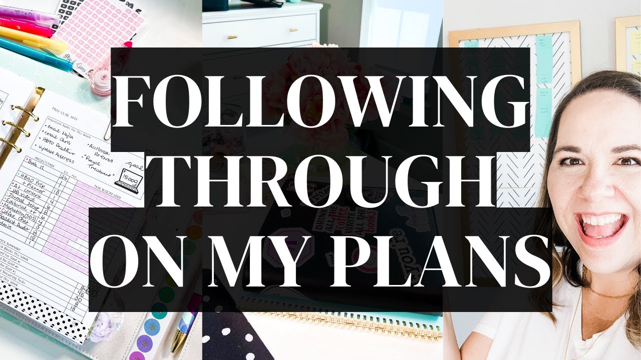 Following Through With My Plans [Productive Week In My HB90 Method, Episode 2]