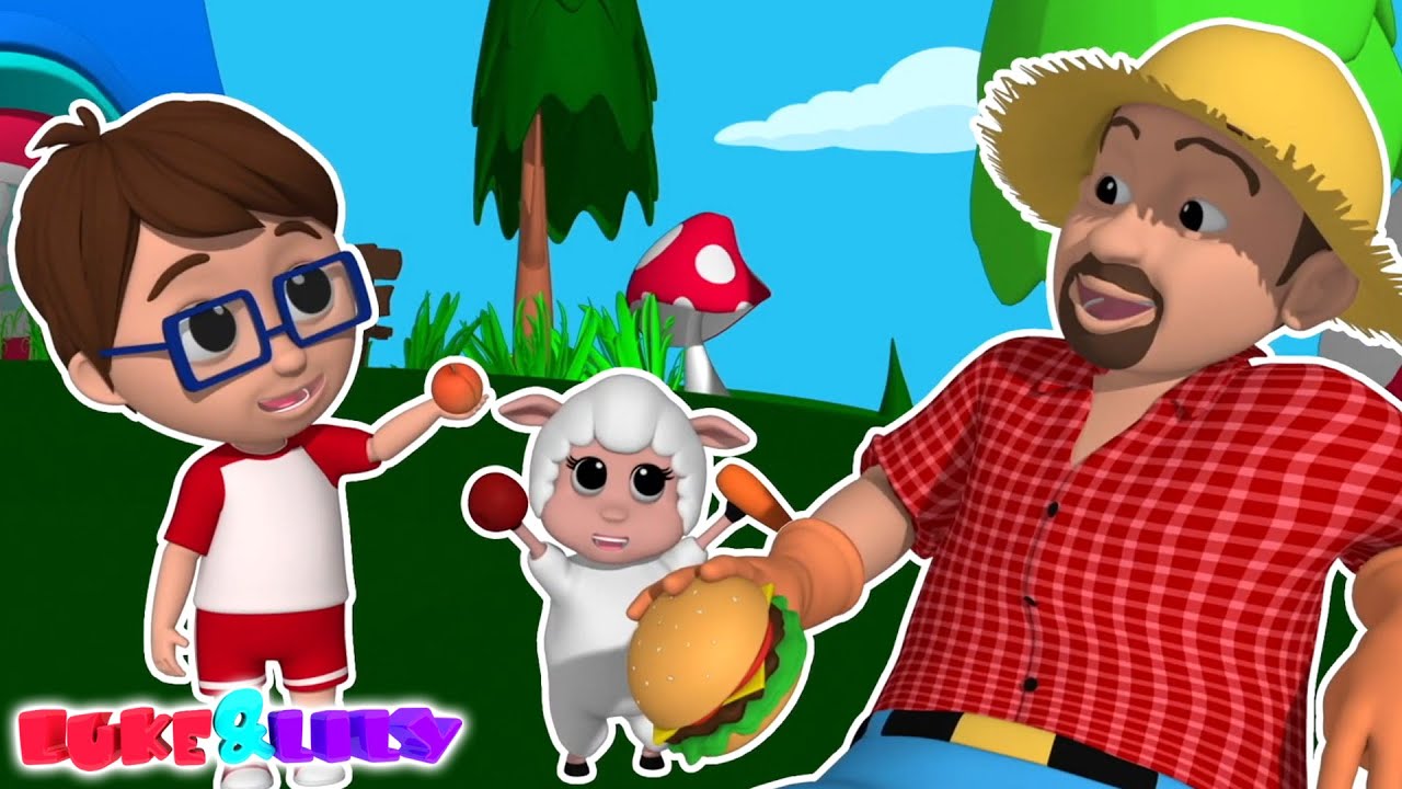 Doce Para o Cérebro Rimas Infantis Educativas para Crianças - Luke And Lily