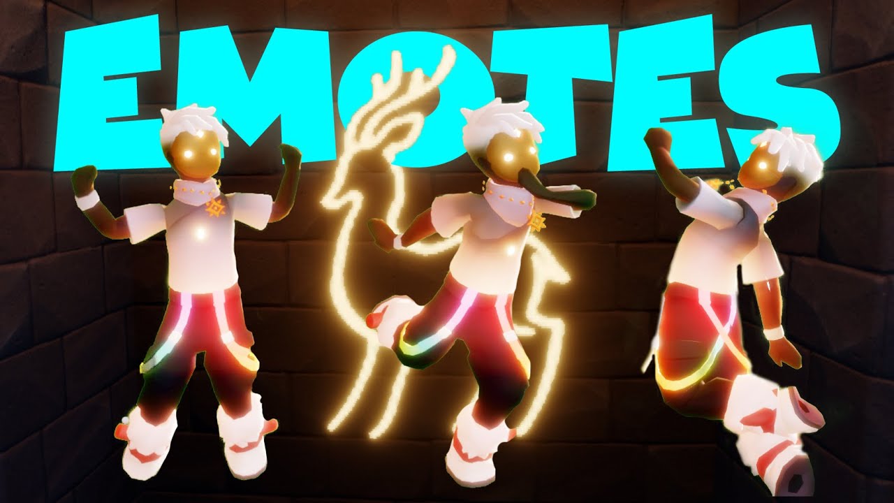 Sky BETA - Season of Deer All Emotes | Sky Children of the Light | Kakdamba