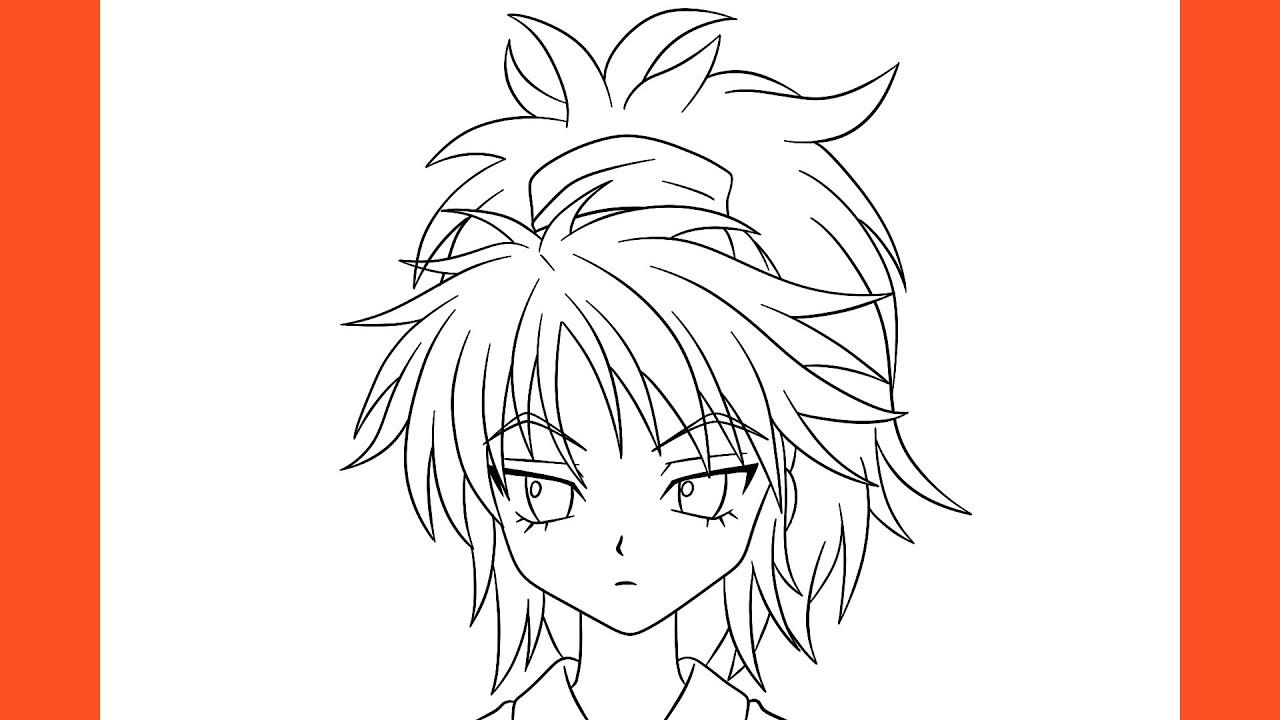 как рисовать Machi Komacine (Hunter x Hunter)