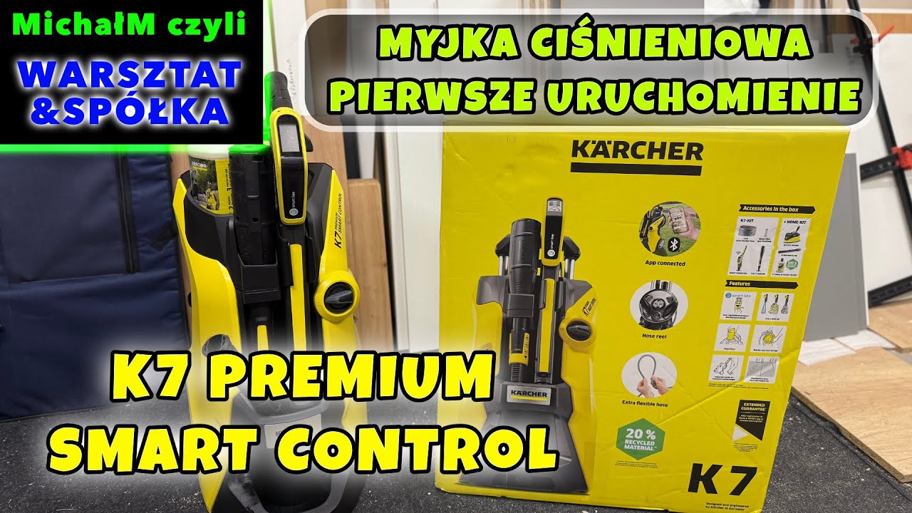 Karcher K7 PREMIUM Smart Control Flex Home 1.317-363.0 | Unboxing, pierwsze testy i spostrzeżenia