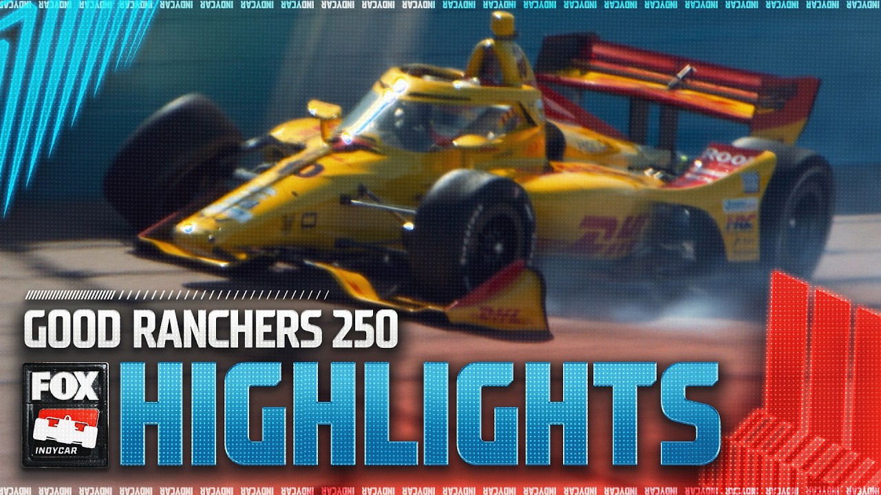 NTT INDYCAR SERIES: Good Ranchers 250 Highlights 🏁 INDYCAR on FOX