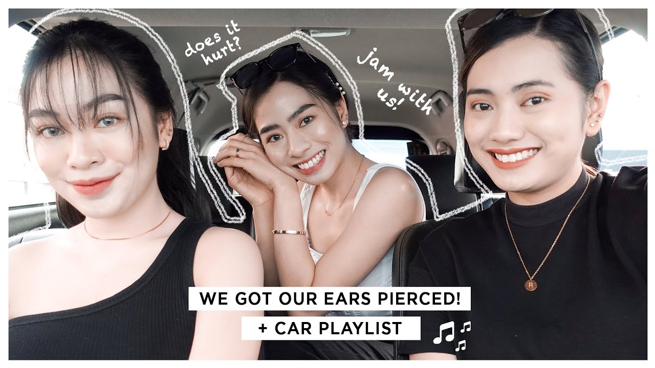 Getting Our Ears Pierced at Piercings by Ravana | Manaig Sisters
