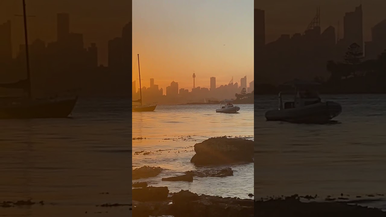 Sunset in Sydney ❤️🇦🇺☄️ 