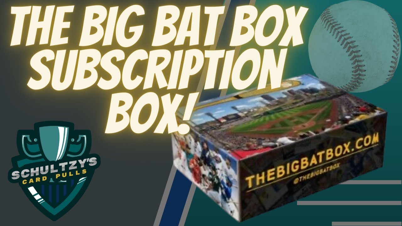 The Big Bat Box Baseball Cards Subscription Box August 2020 - ROOKIES & AUTOS!