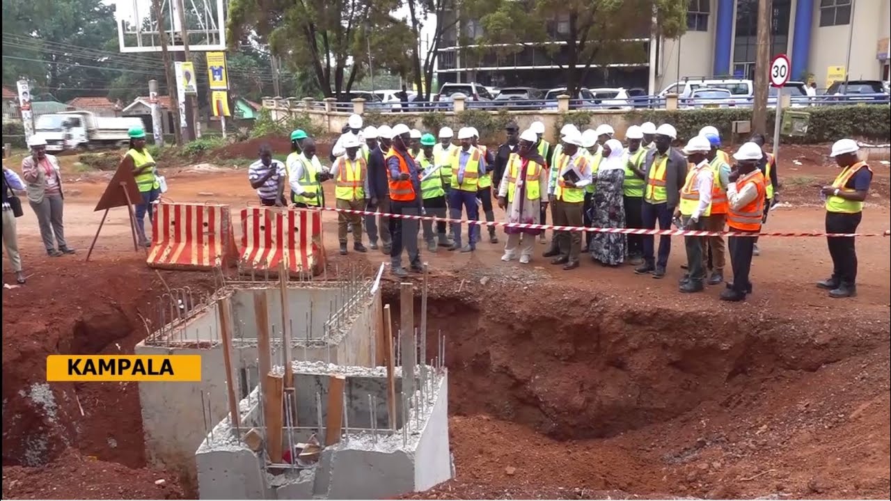 KCCA Inspects Road Works in Central Division to Improve Contractor Performance