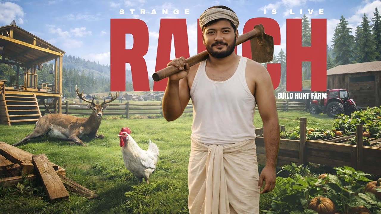 🔴 (பண்ணைகு வரவேற்கிறன்🧑‍🌾 ) RANCH SIMULATOR || EP - 09 || #strangeislive