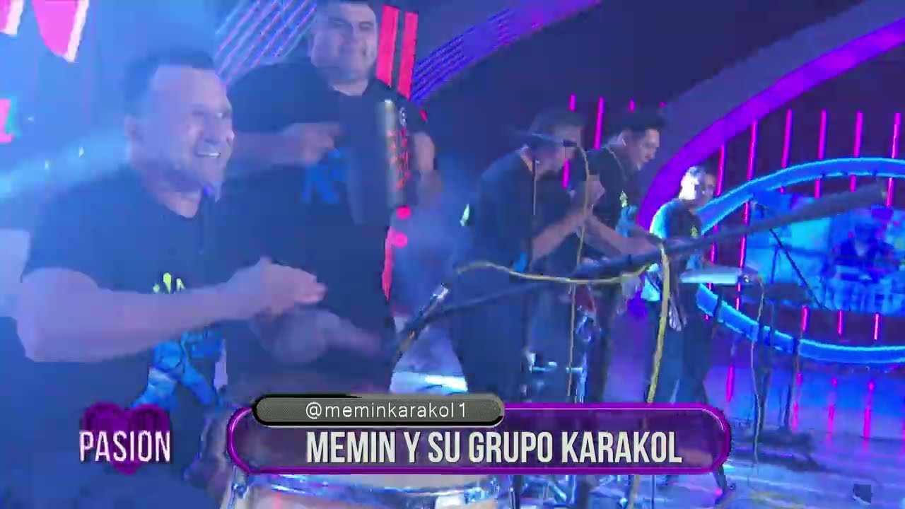 Memin y su grupo Karakol en vivo en Pasión especial Domingo 21 4 2024