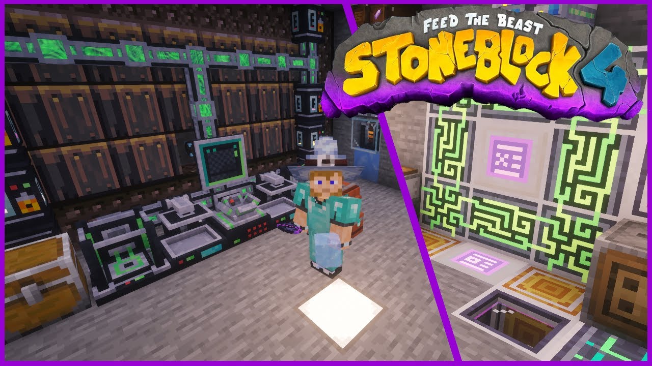 FTB Stoneblock 4 - Эпизод 17 - Прикладная репликация!