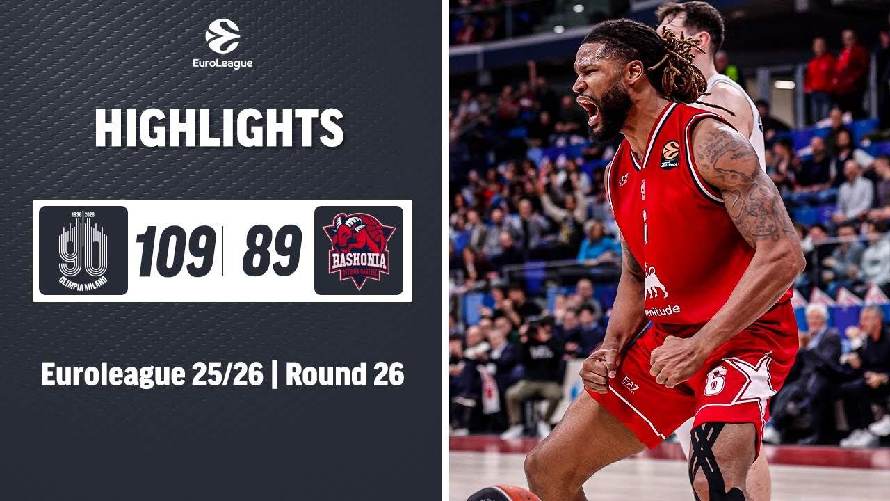 Olimpia Milano - Baskonia Extended Highlights