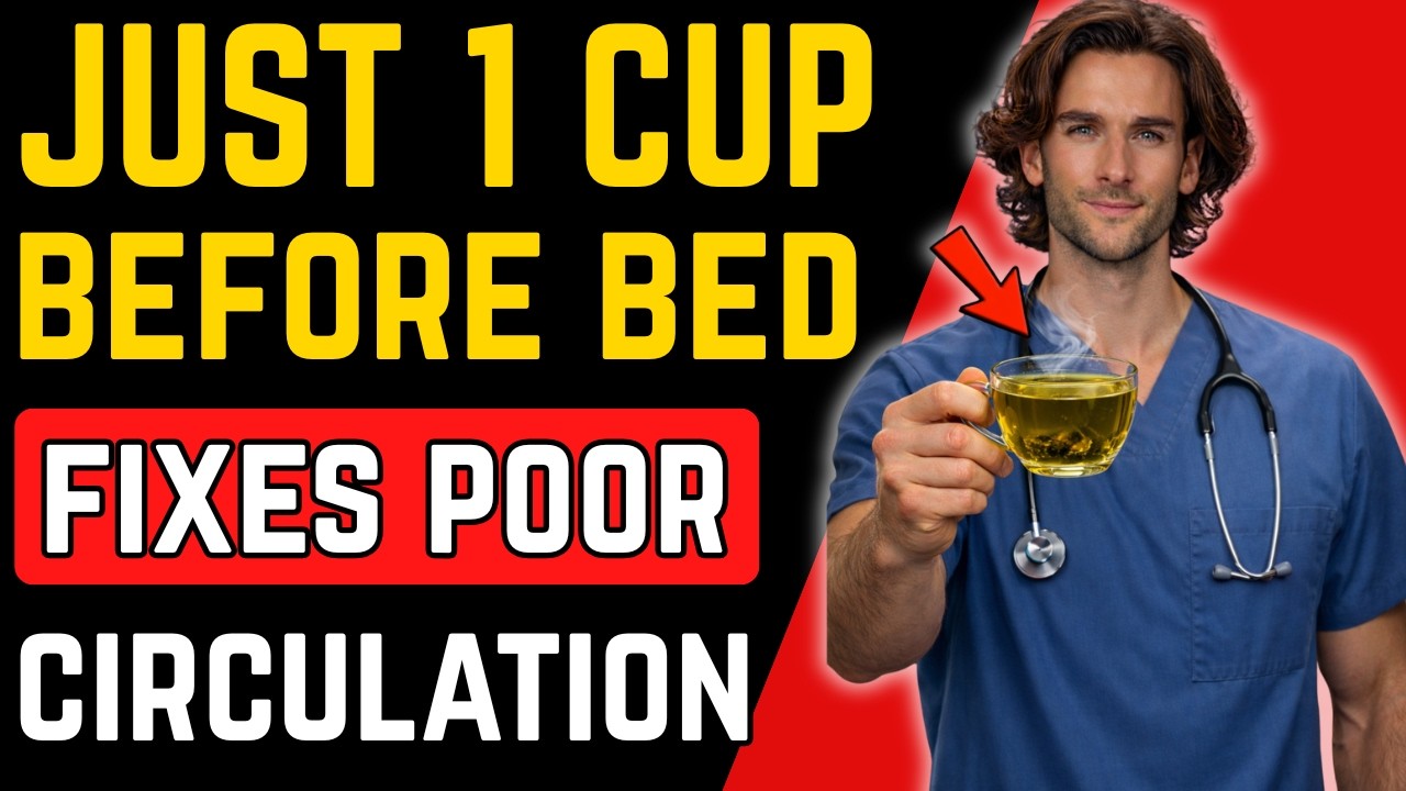 Over 60? One Cup For Better Circulation In Minutes - Get Rid Of Cold Hands & Feet | Senior Health
