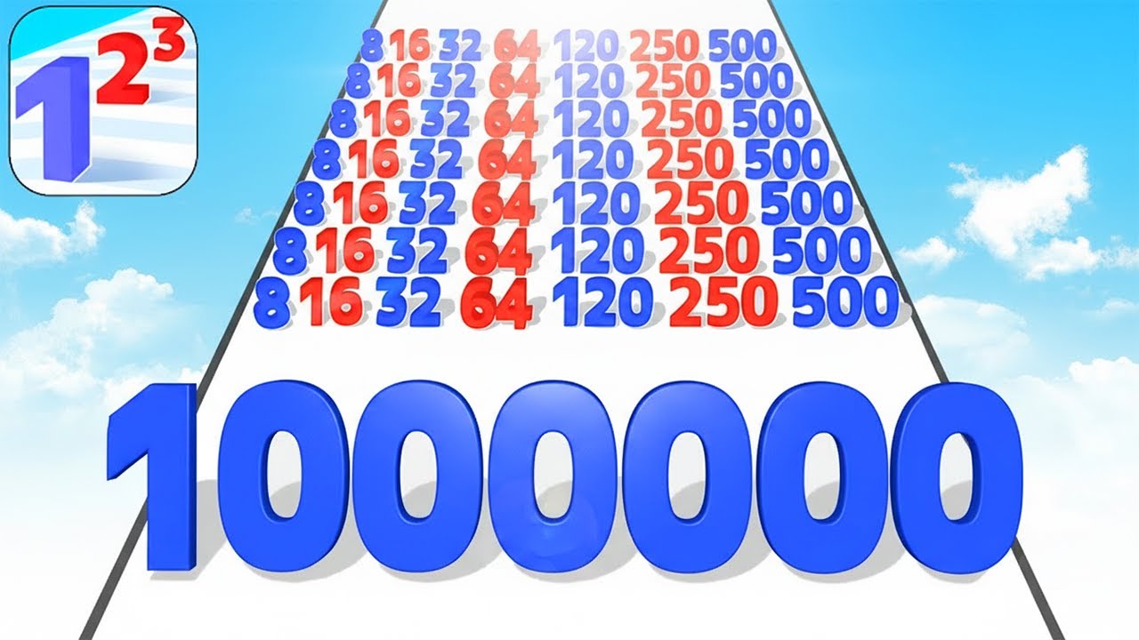 Number Masters Game 2026 | Fun Number Run Battle All Levels