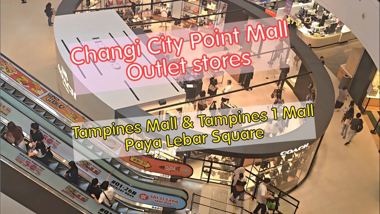 Tara! Mall Hopping in SG | Factory Outlet Stores at Changi City Point Mall | 
