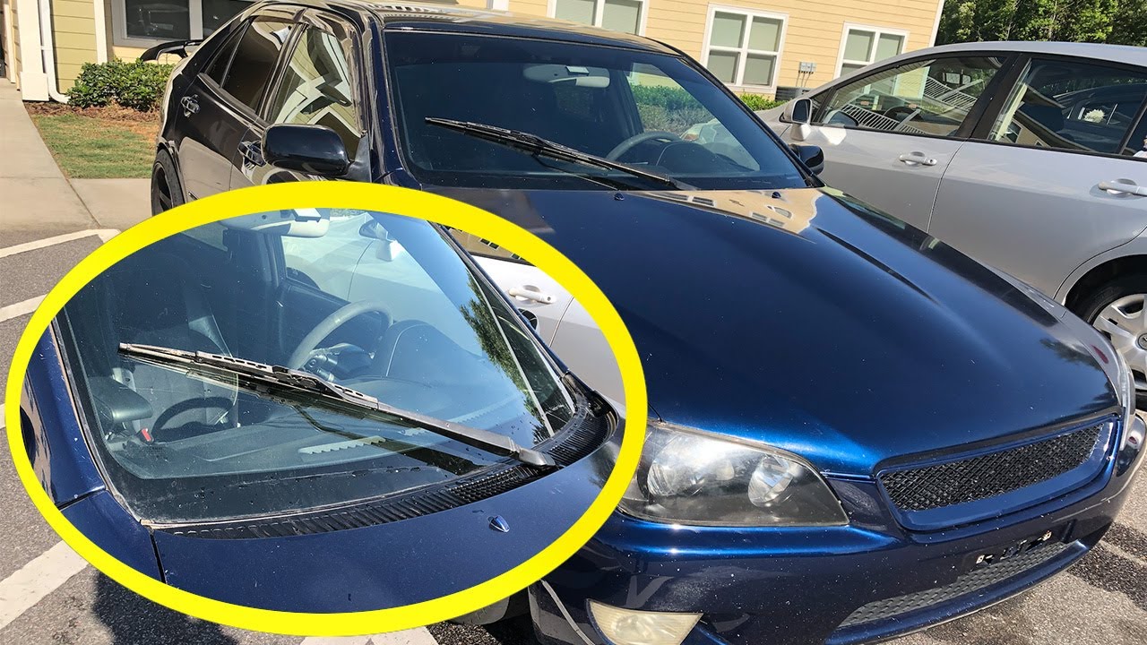 IS300 Gets Single Wiper Mod