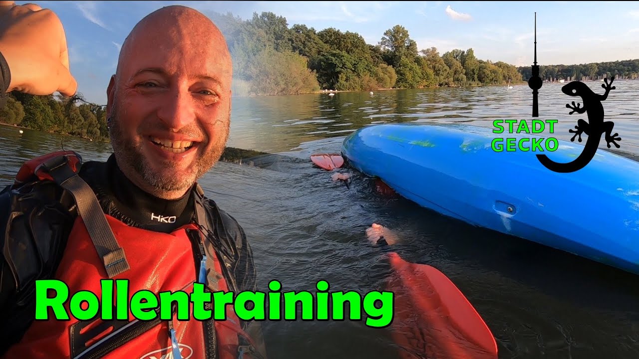 Einblicke in mein Rollentraining | üben der Kenterrolle | ☝️ Keine Anleitung(!) 🧐 | STADTGECKO