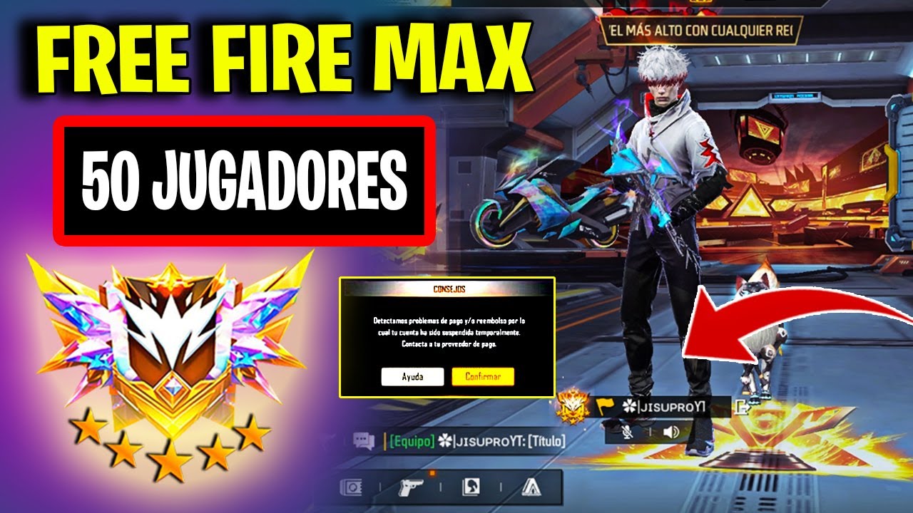 NUEVO TRUCO! 50 jugadores en PC Free Fire MAX 🔥 ¡Garena está baneando! 😰