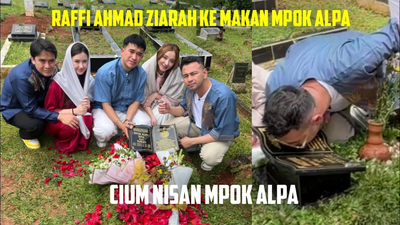 РАФФИ АХМАД. ПАЛОМНИЧЕСТВО К МОГИЛЕ МПОК АЛЬПЫ, ПОЦЕЛОВАНИЕ НАМОБИЛЬНОГО ПАМЯЯ МПОКА АЛЬПЫ