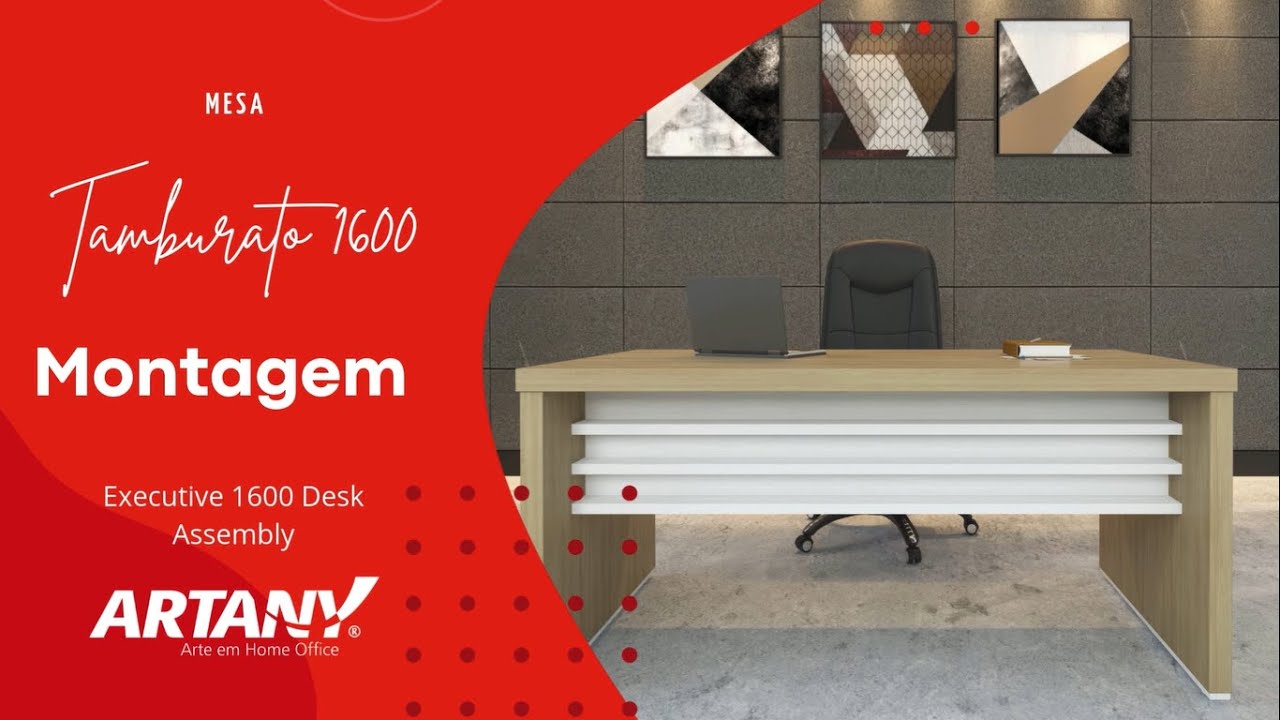 Mesa Tamburato 1600 - MONTAGEM