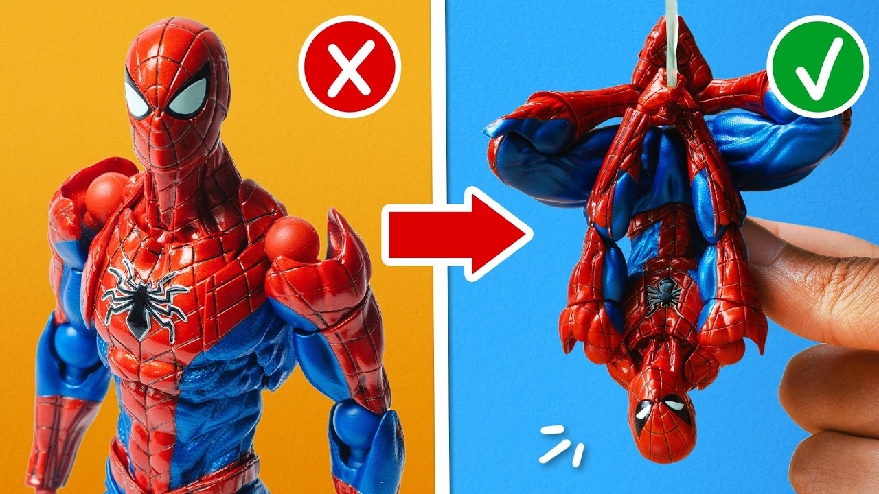 How to Pose Spider-Man Like a PRO!