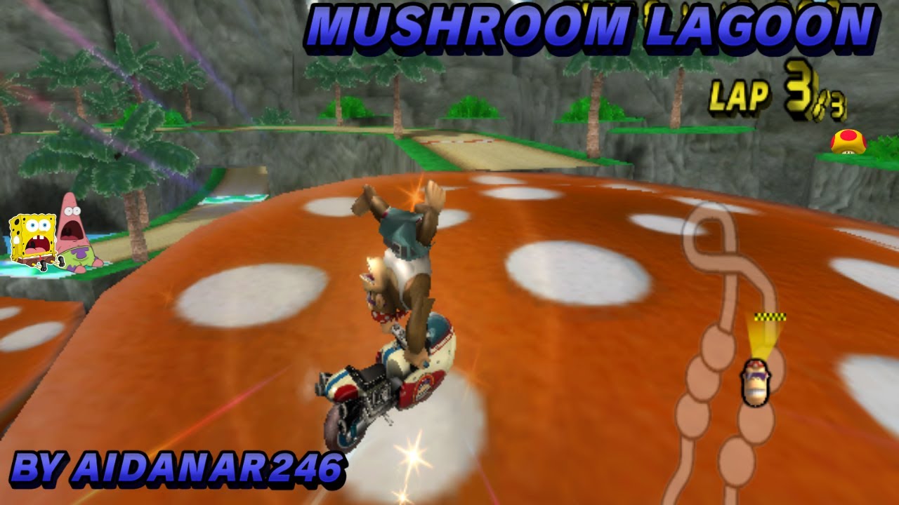 [MKWii TAS] Mushroom Lagoon - 1:16.726 by AidanAR246