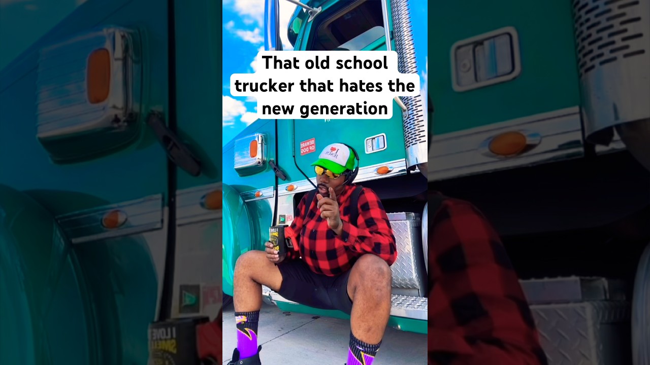 Old school truckers😂😂#trucker #truckdriver #trucking #funny #comedy #jokes