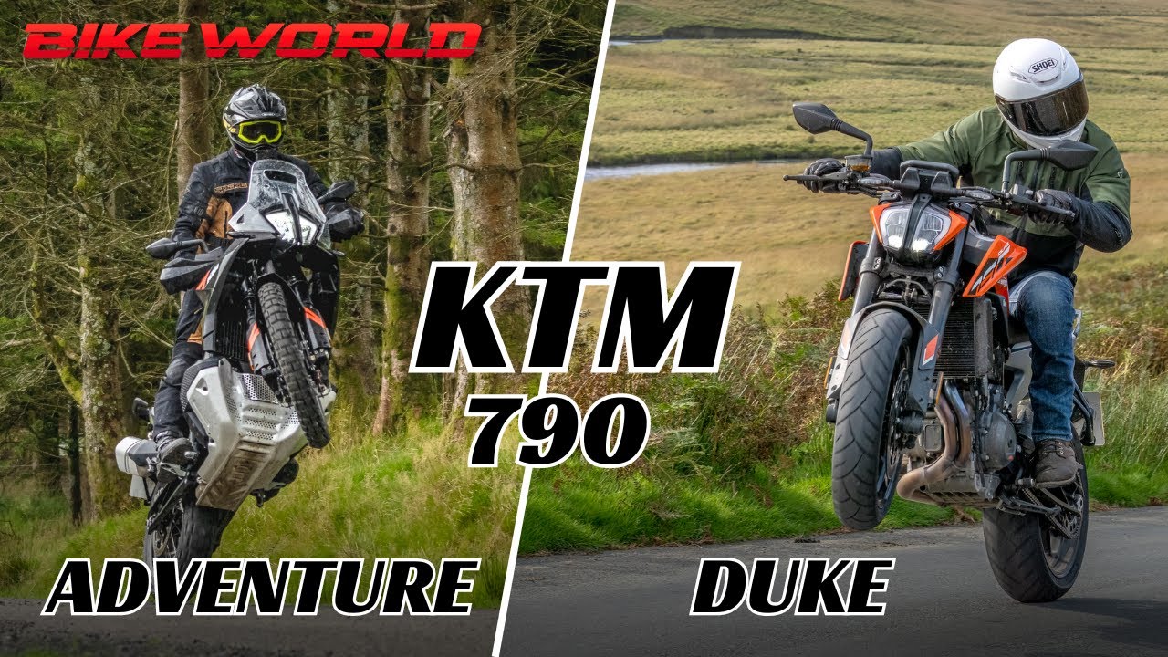 New Bikes First Ride | KTM 790 Duke And Adventure