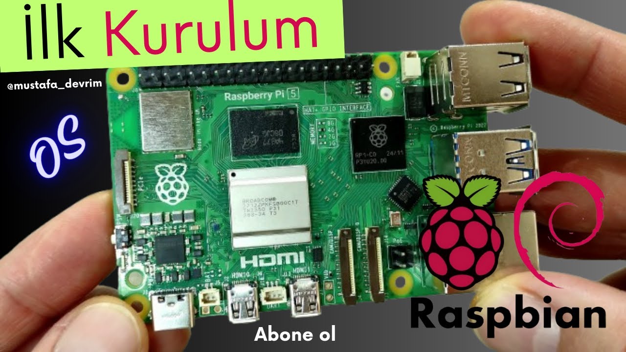 Raspberry Pi 5 - OS  Kurulum