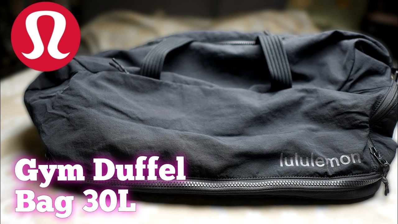 lululemon Gym Duffel Bag 30L Review