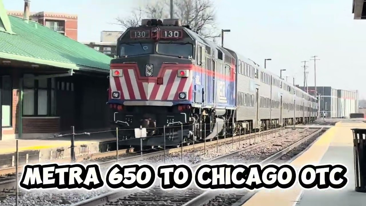 Railfanning at des planes on 1/5/2026