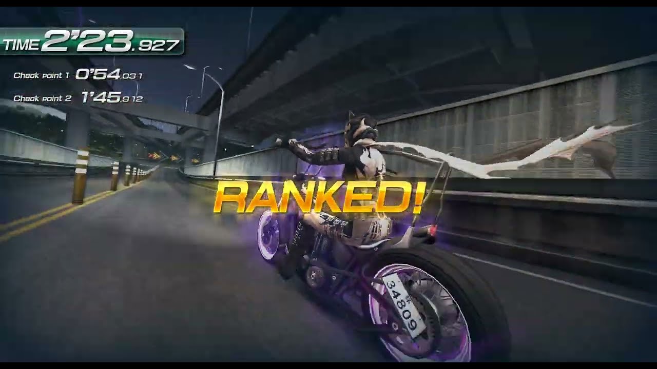 環状 Fast Beat Battle Rider TA 台北A 2'23.927 (Steam)
