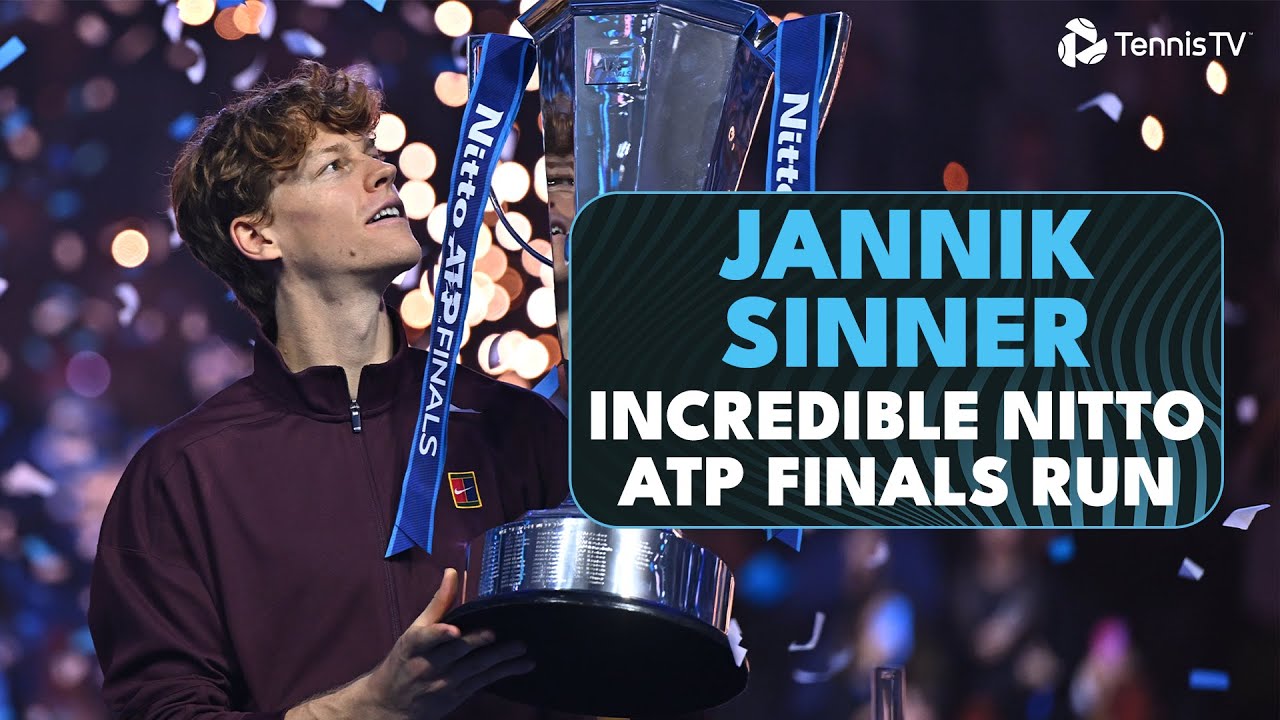 Jannik Sinner's Best Shots En Route To Nitto ATP Finals 2025 Title! 🤩
