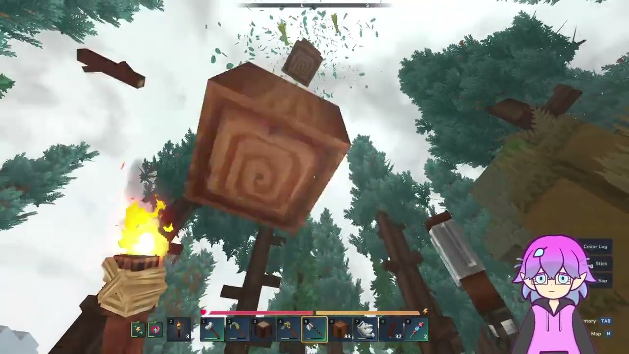 Maven plays Hytale episode 17, The emerald district farms.