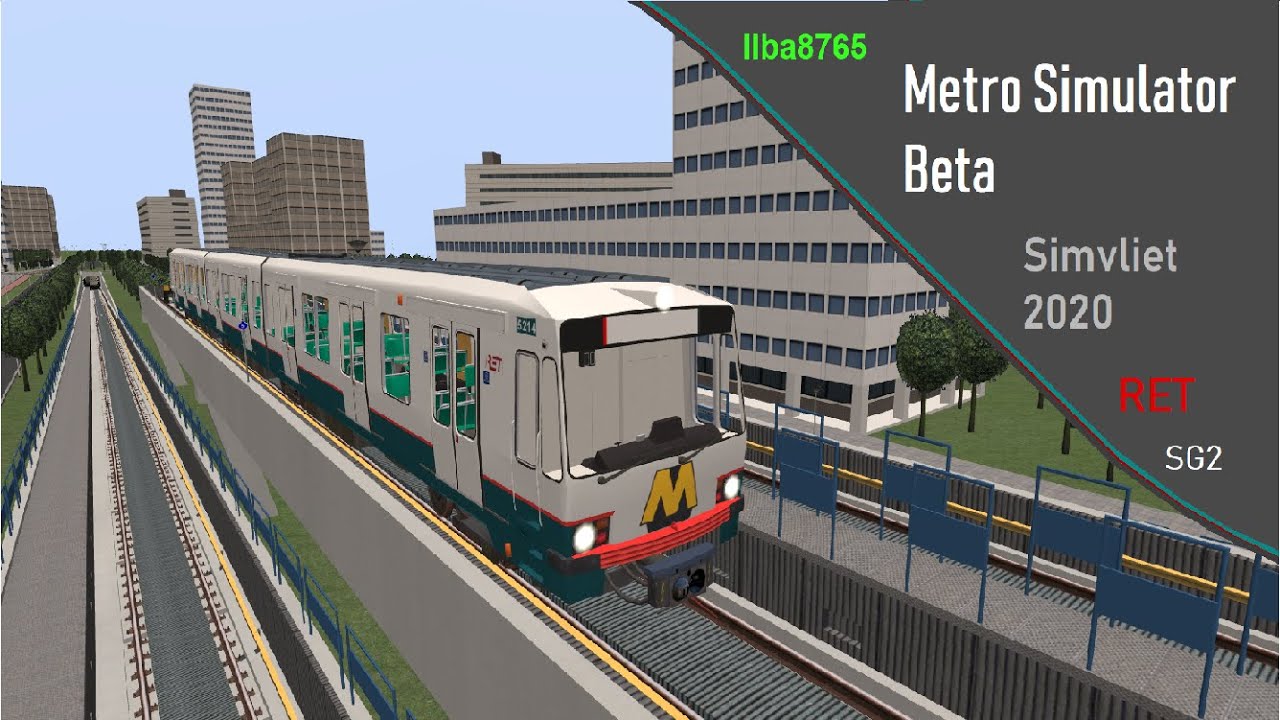 Metro Simulator Beta Simvliet 2020 RET SG2