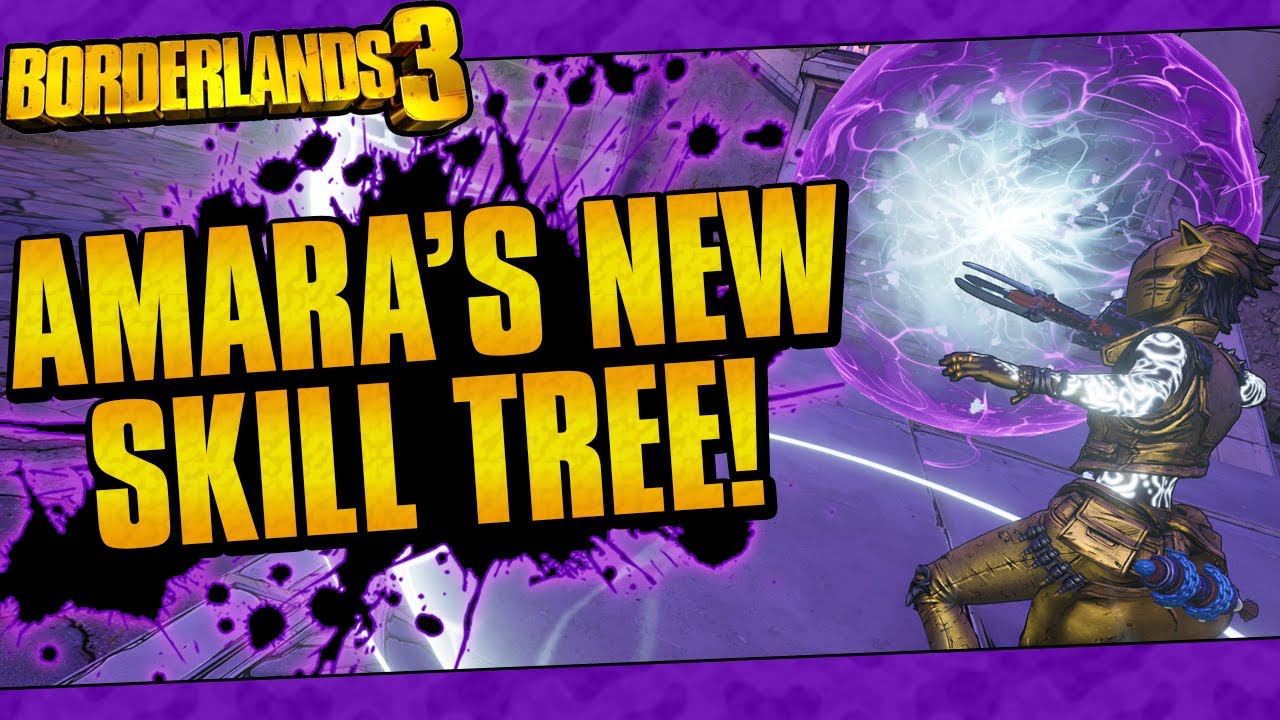 Borderlands 3 | Amara's Full 4th Skill Tree Reveal And Showcase (Cryo + Melee Mastery!)
