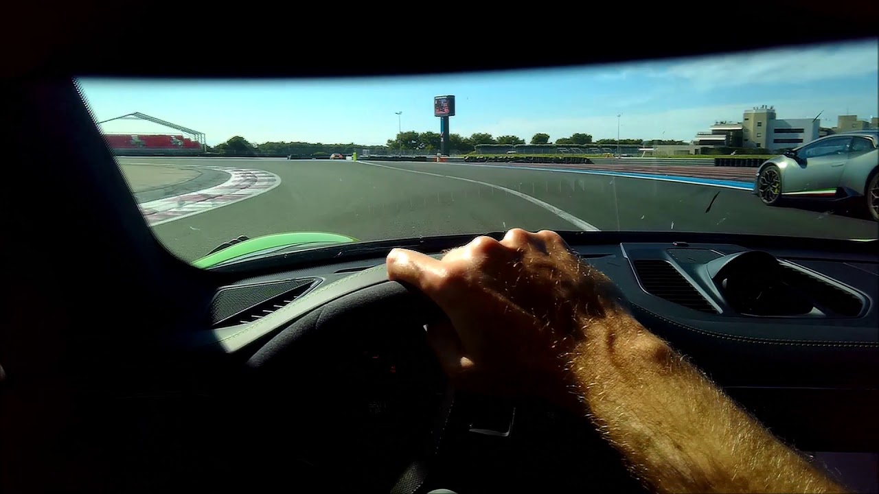 Onboard Porsche GT3RS Castellet Stéphane Tribaudini battle Lamborghini Huracan