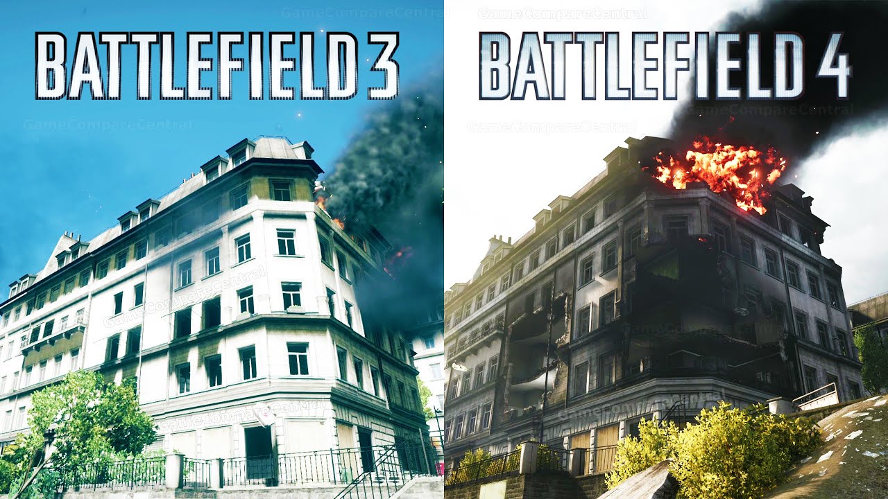 Battlefield 3 vs Battlefield 4, Compare Operation Metro