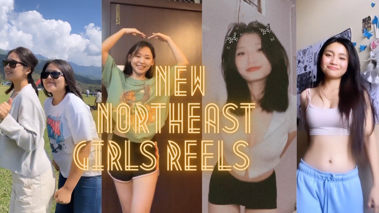 New northeast indian girls trending reels//trending songs reels Instagram reels