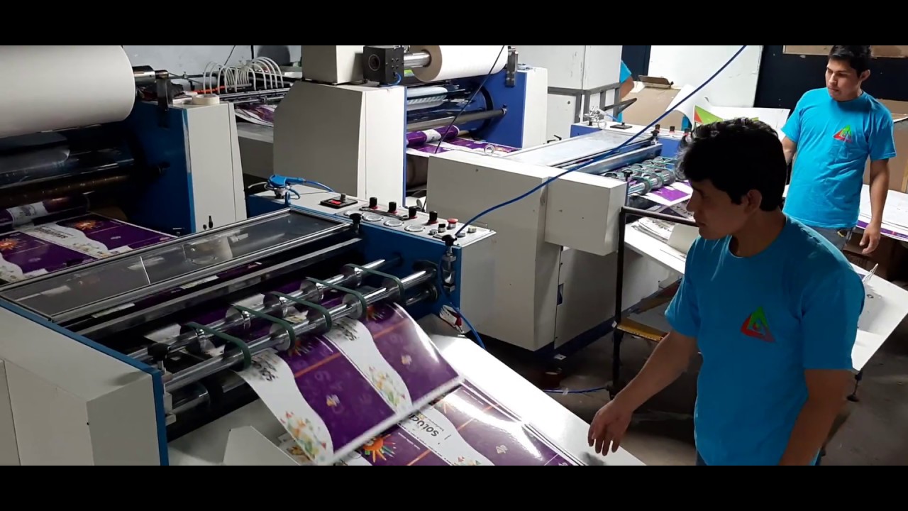 PLASTIFICADORA AUTOMATICA 70 X 100 PLIEGO COMPLETO